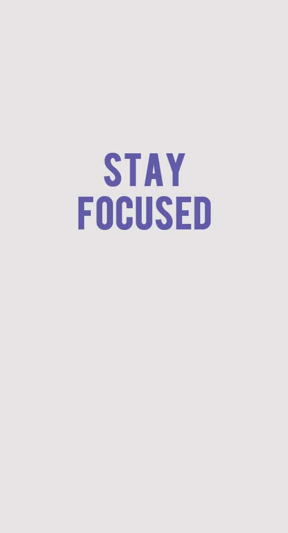 Focused Motivation Background