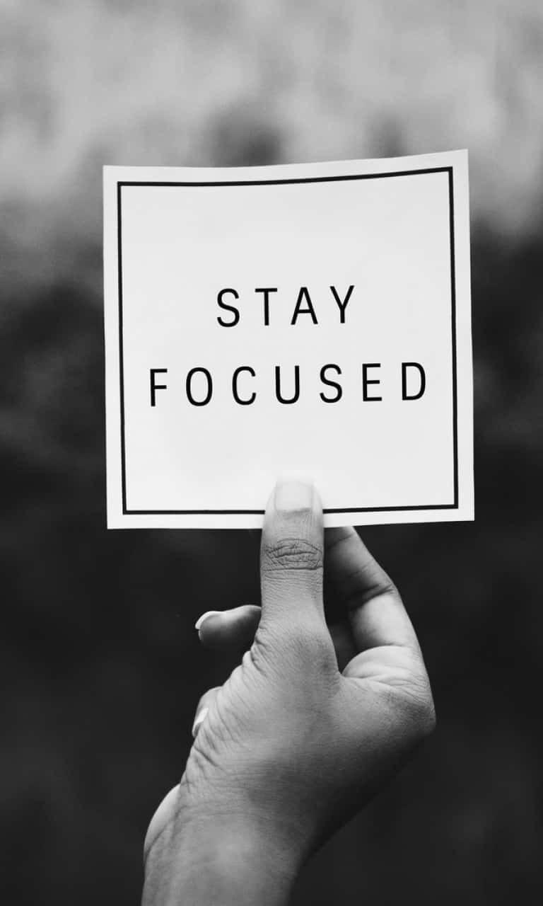 Focused Note Background