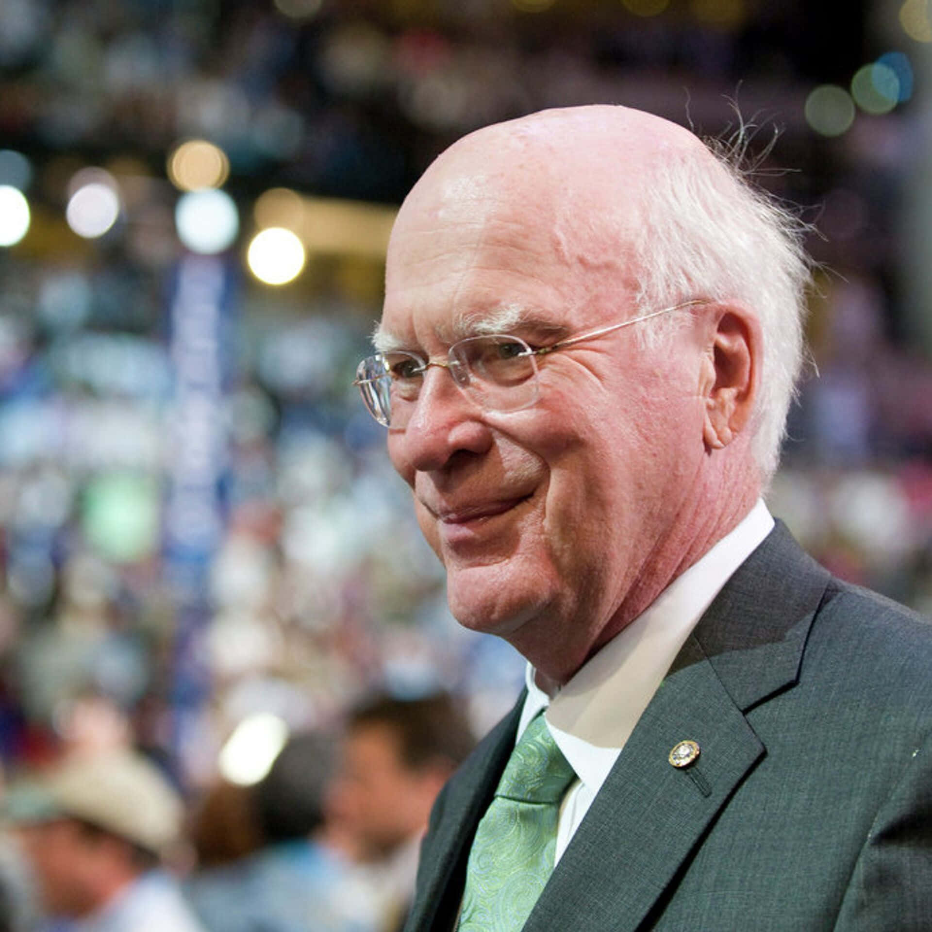 Focused Portrait Shot Of Patrick Leahy Background