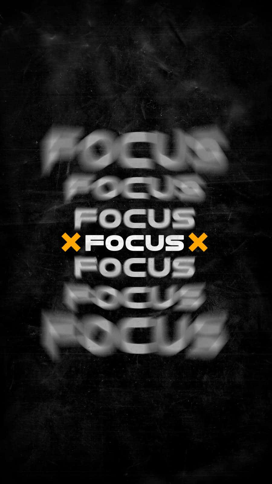 Focused Words Background