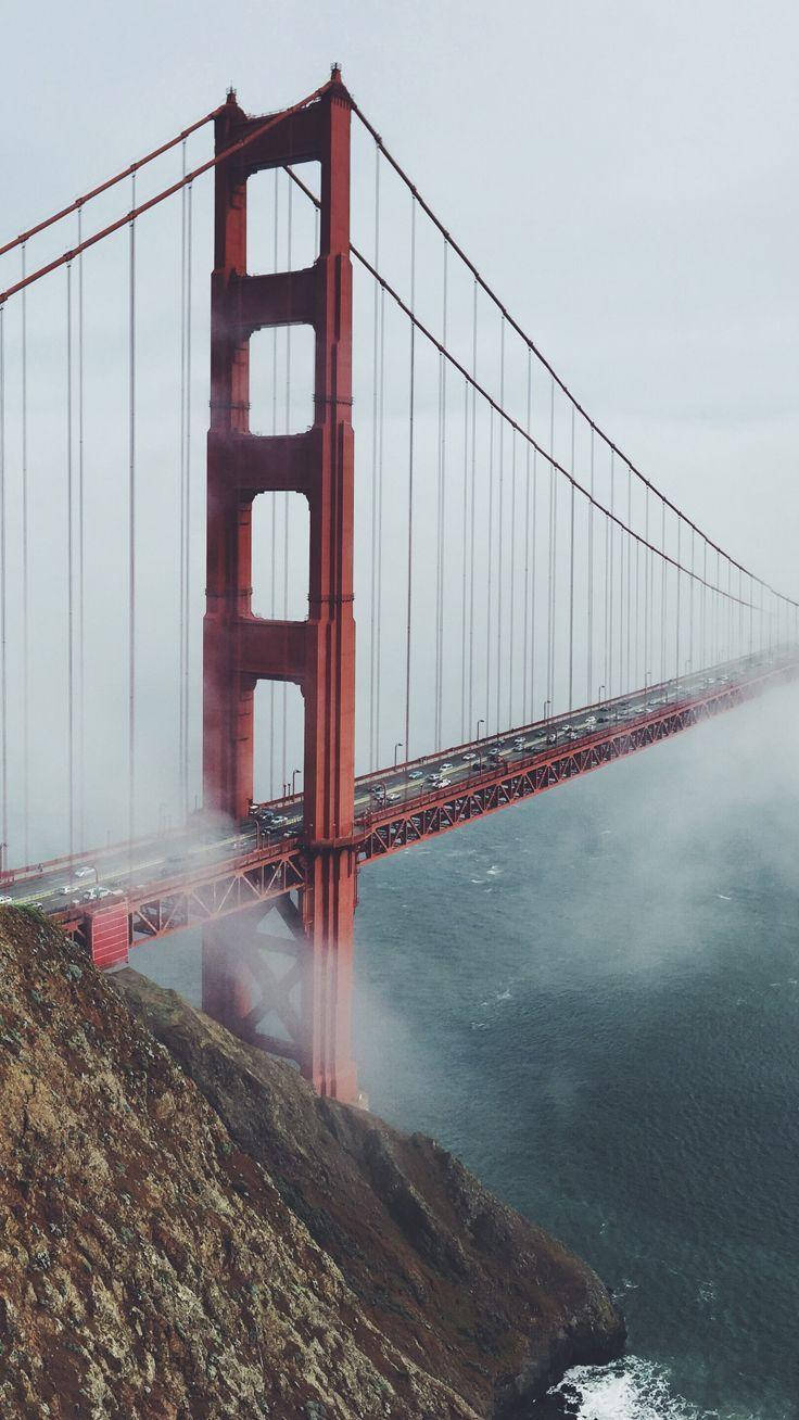 Foggy Bridge San Francisco Iphone