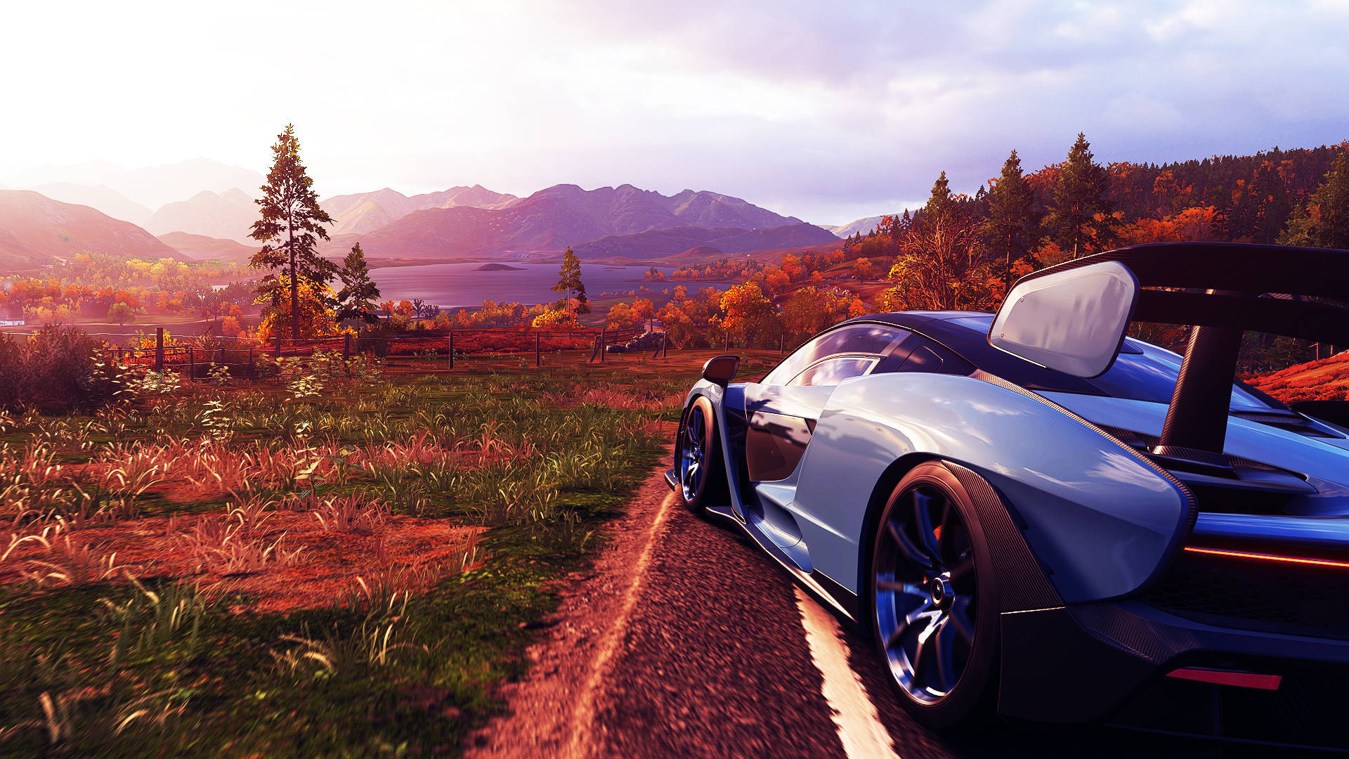 Foliage In Forza 4 Background