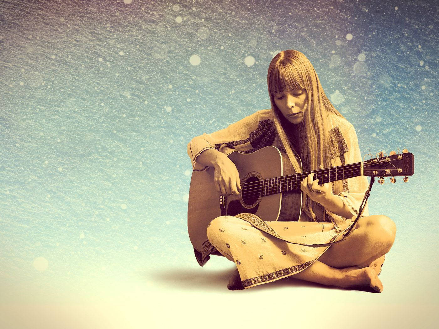 Folk Musician Joni Mitchell