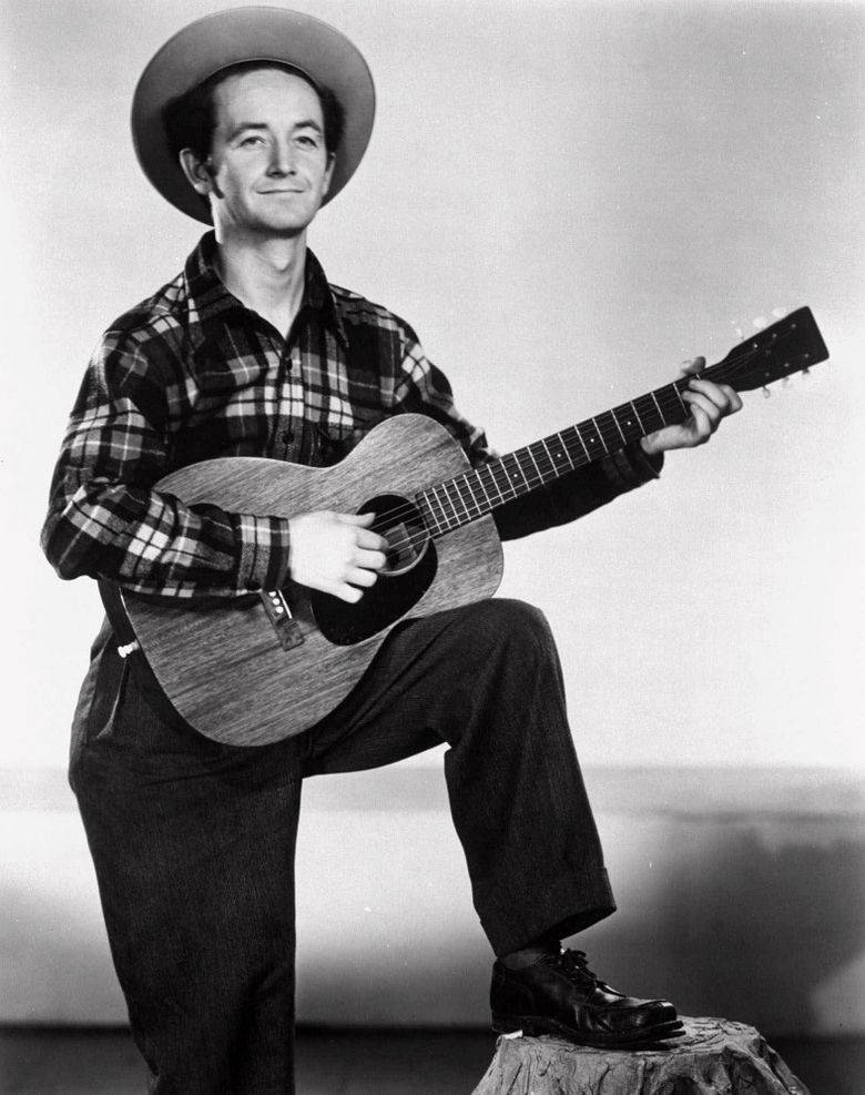 Folk Singer Woody Guthrie