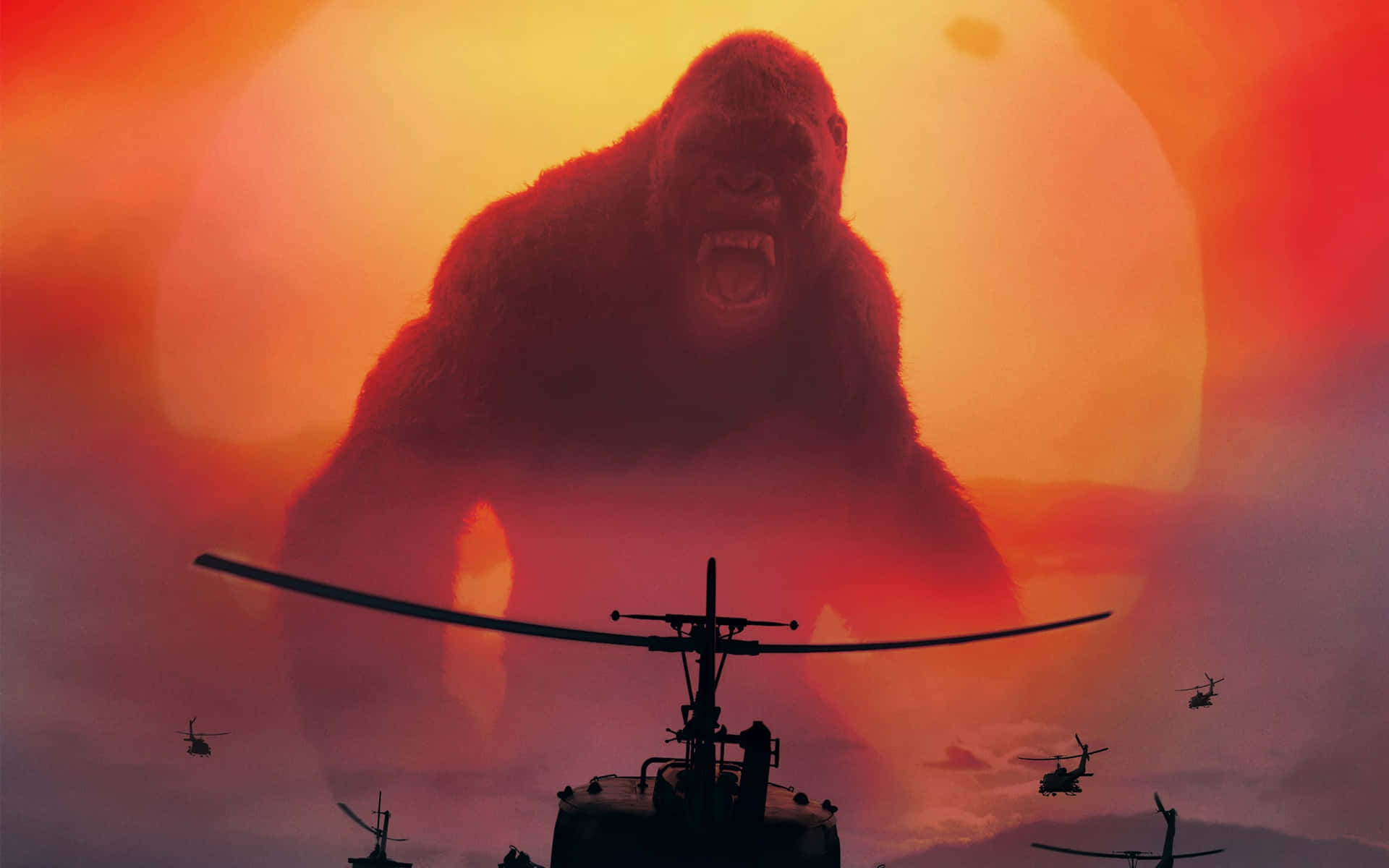 Follow Along On An Epic Journey With King Kong In 4k Background
