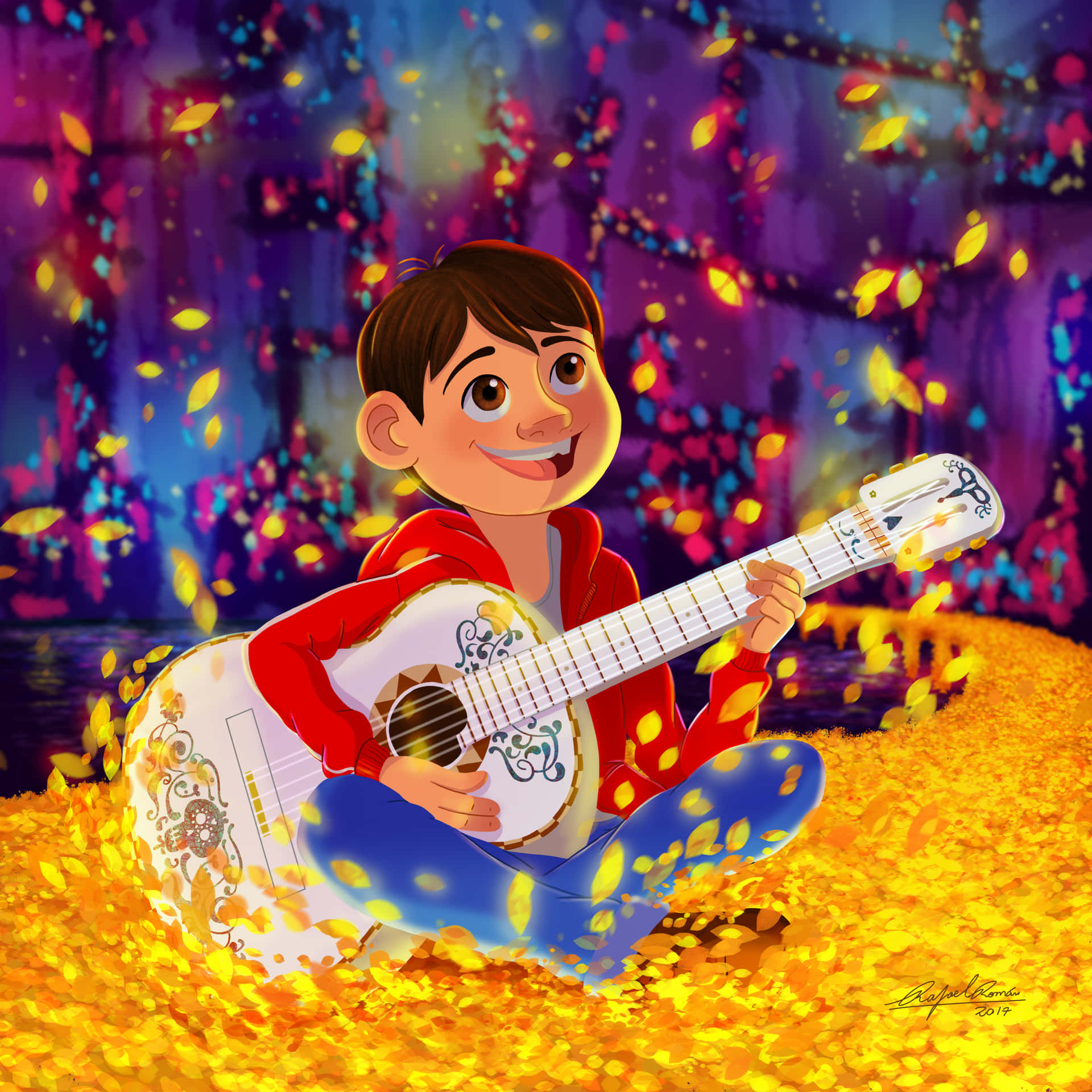 Follow Miguel And His Magical Journey To The Land Of The Dead In Disney's Coco! Background