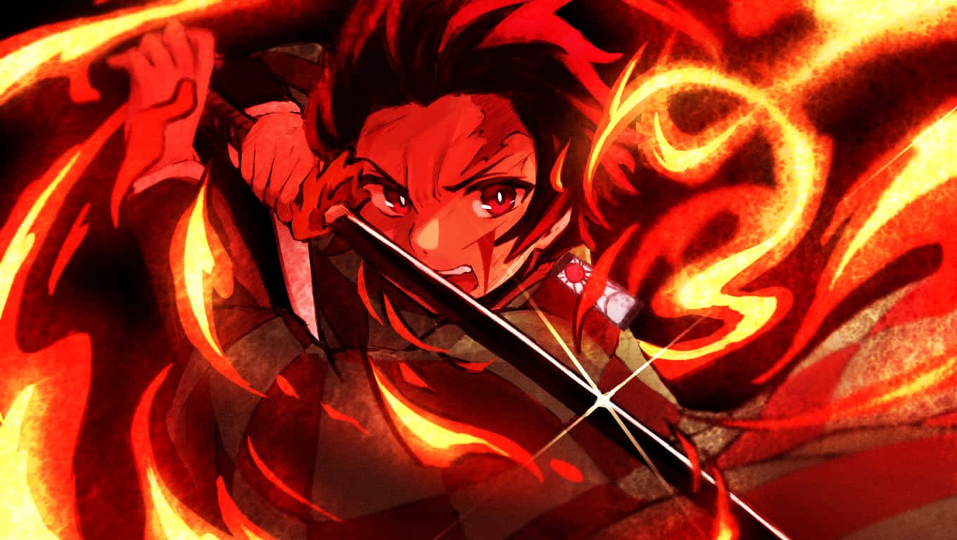 Follow The Adventures Of Tanjiro And Nezuko With Demon Slayer Season 2 Background