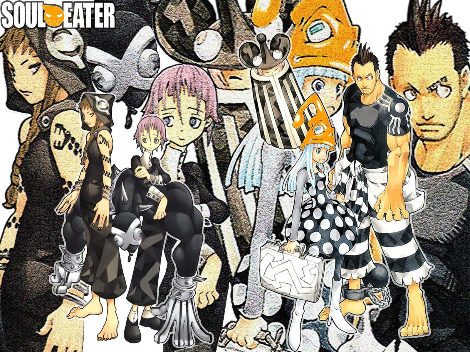 Follow The Adventures Of The Meisters And Their Weapon Partners In The Soul Eater Manga Series! Background