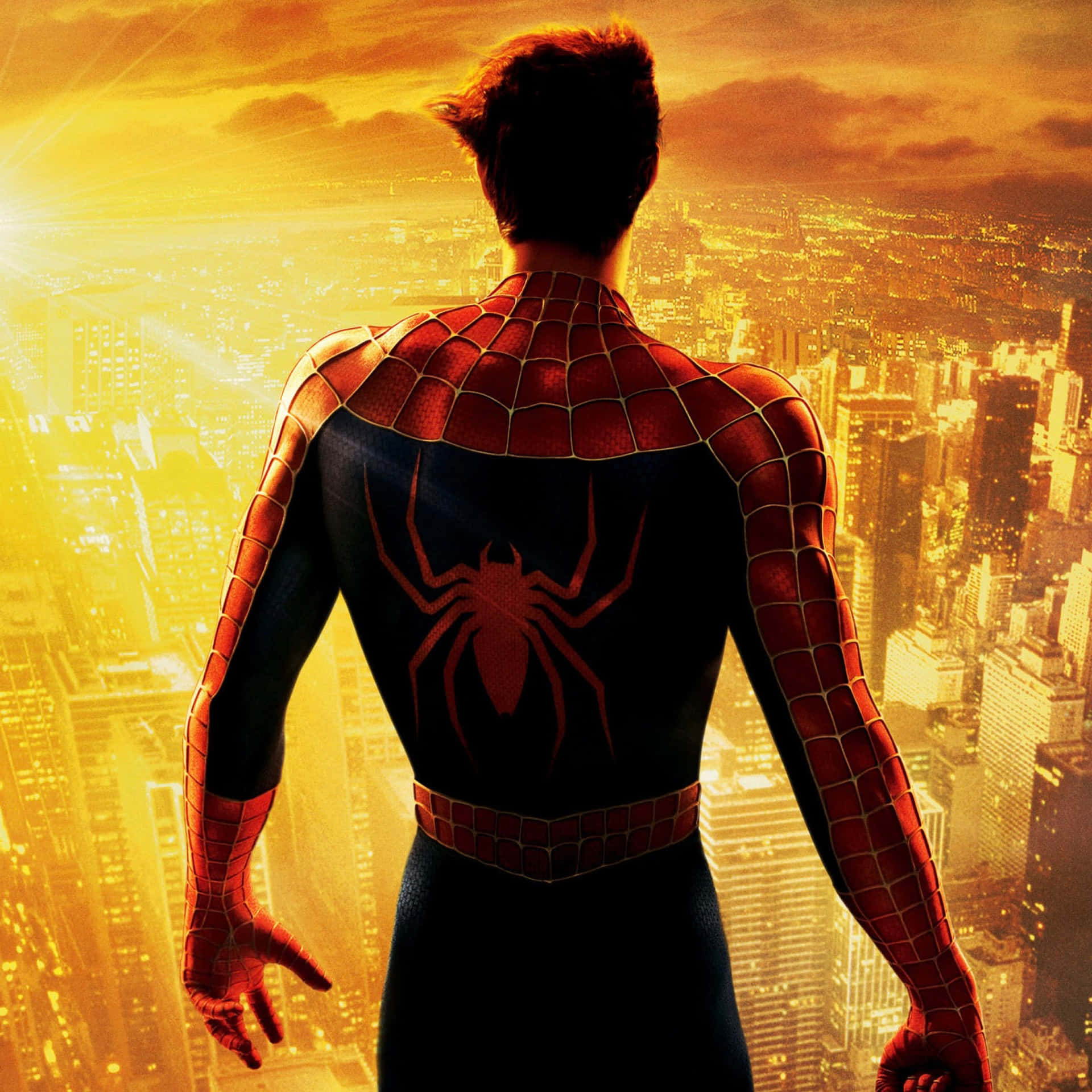 Follow The Journey Of Peter Parker And Experience The Action Packed, Intriguing Spider Man Trilogy. Background