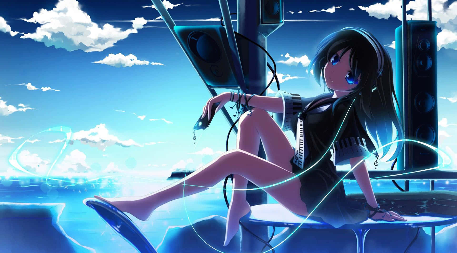 Follow The Journey Of This Action Anime Warrior Background