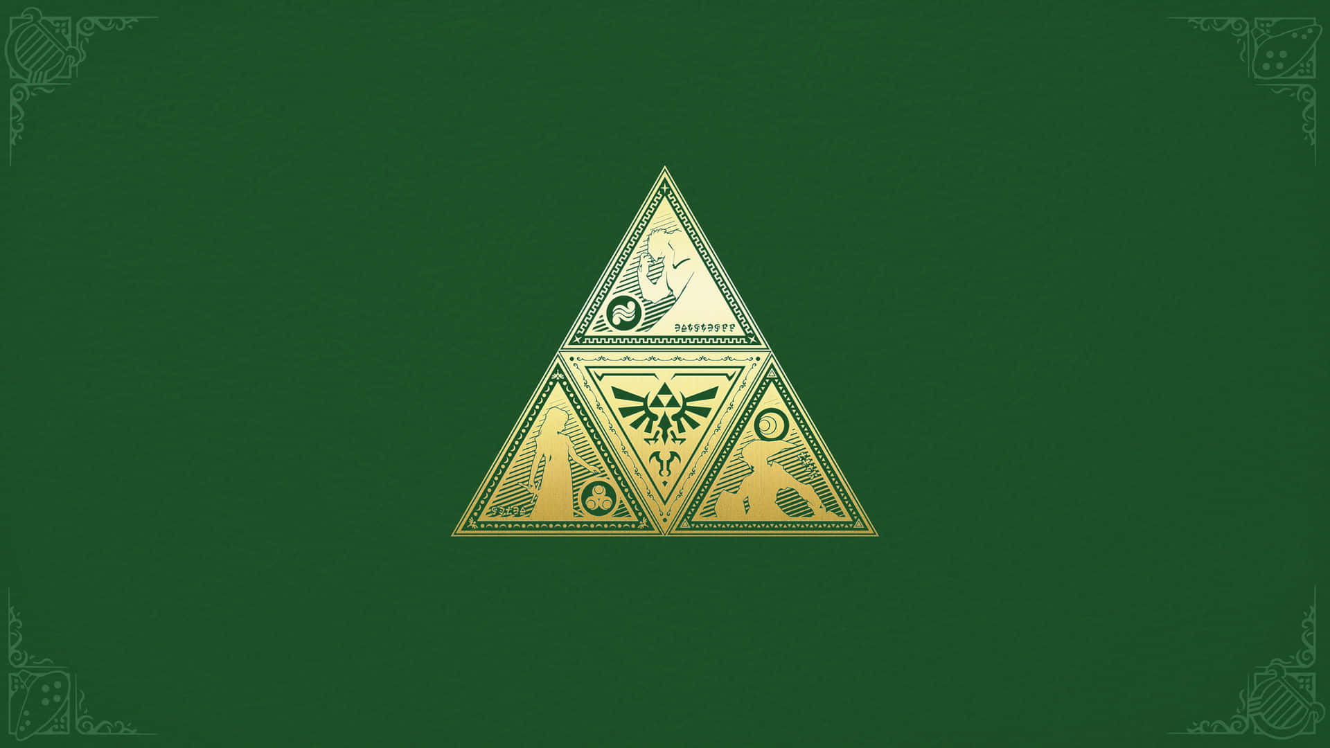 Follow The Path Of The Triforce Background