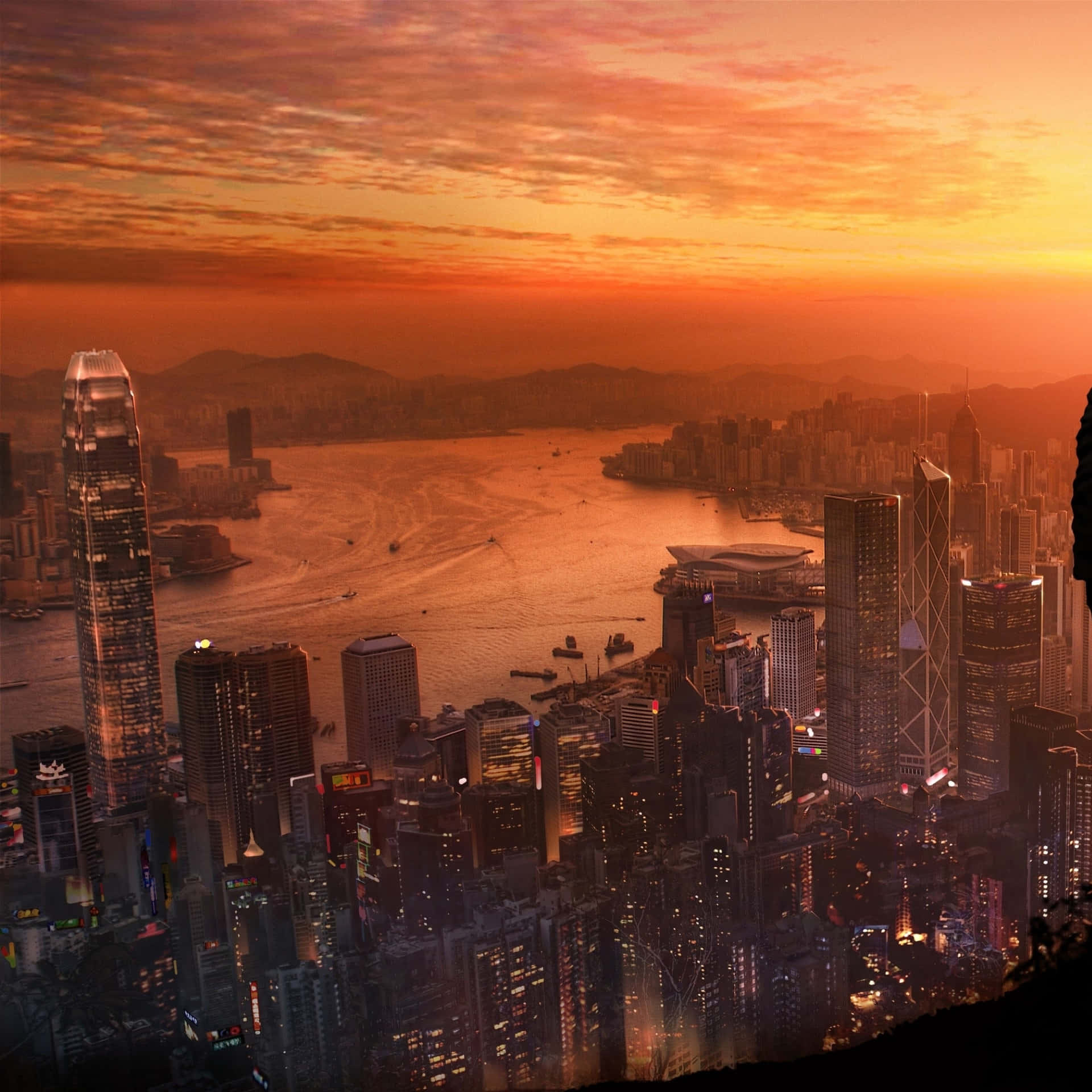 Follow Wei Into Action Packed Shenmue World In Sleeping Dogs 2 Background