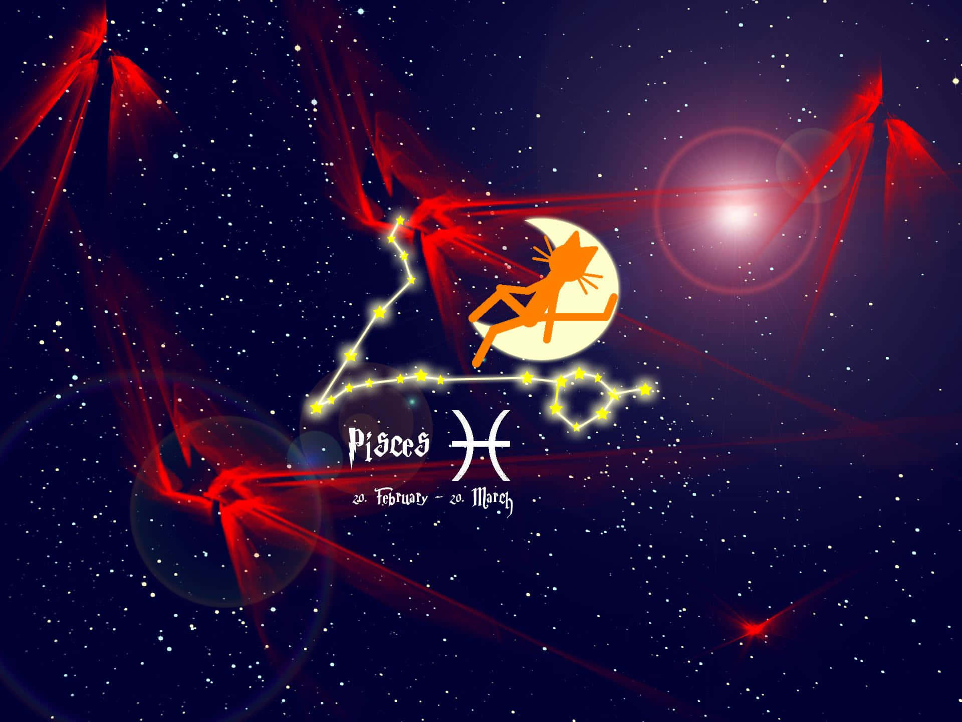 Follow Your Destiny - Unique Pisces Background