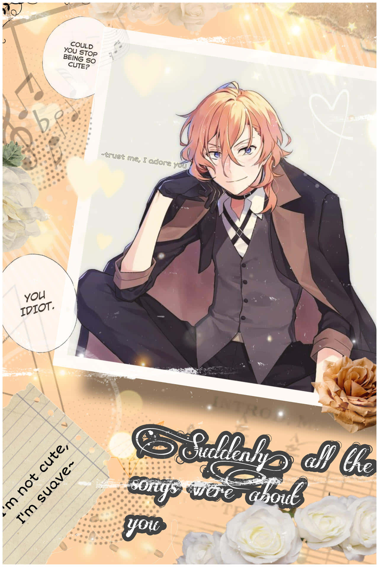 Follow Your Dreams And Shoot For The Stars! - Chuya Nakahara Background