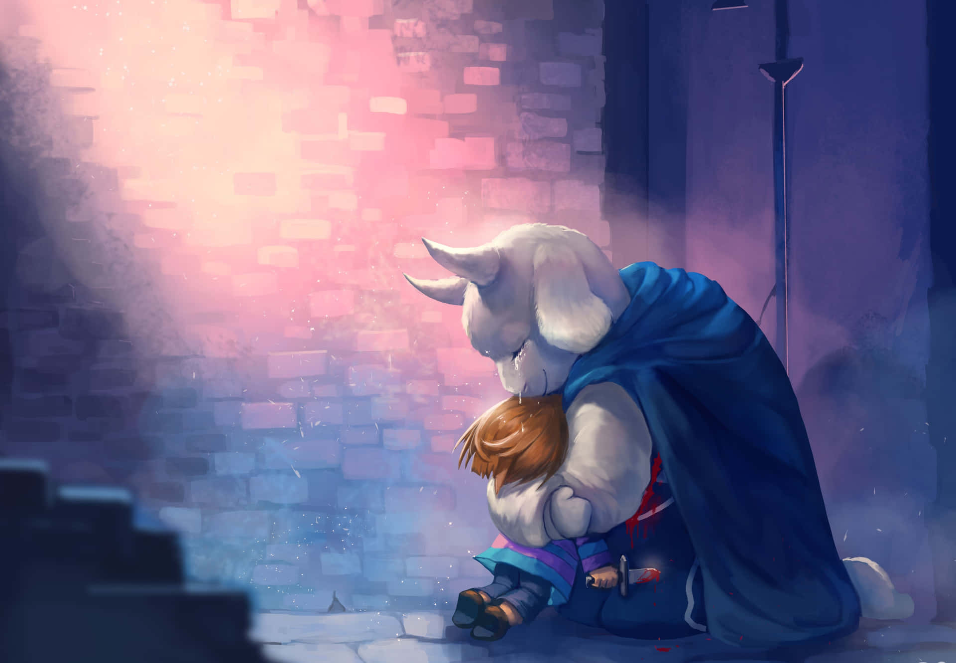 Follow Your Dreams With Frisk From Undertale Background
