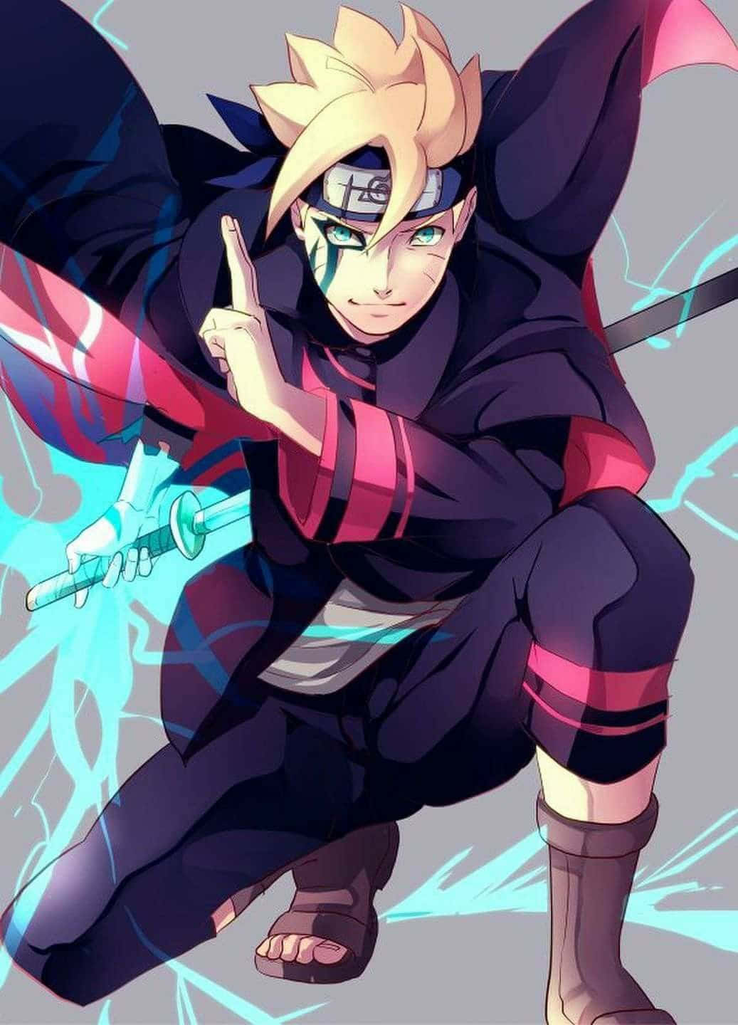 Following In His Father's Footsteps - Adult Boruto Background