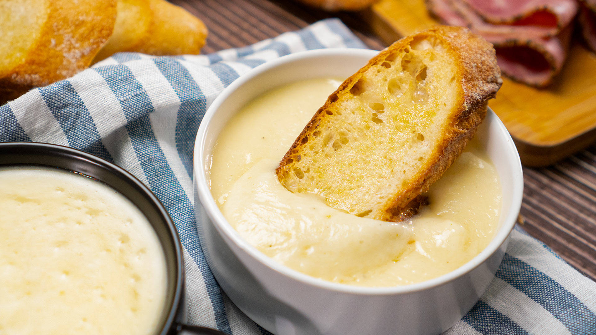 Fondue Butter Bread