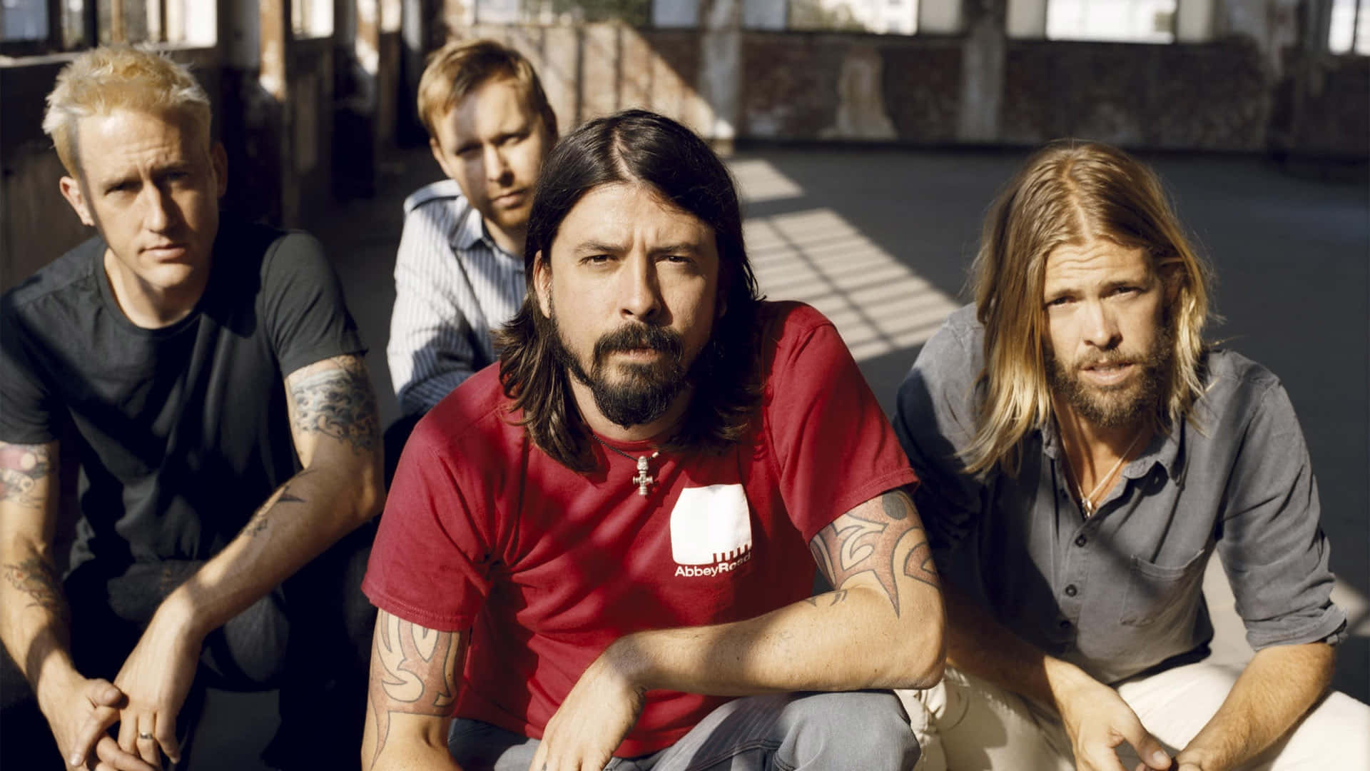 Foo Fighters Band Members Outdoors