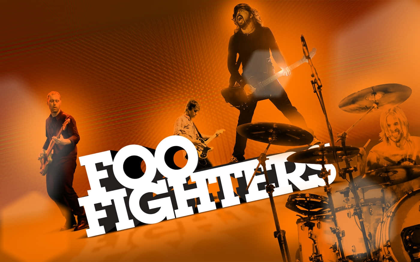 Foo Fighters Band Performance Background