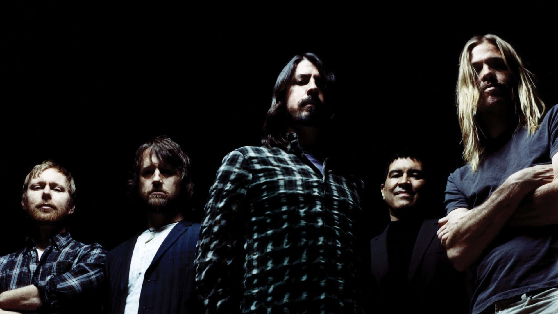 Foo Fighters Band Portrait Background