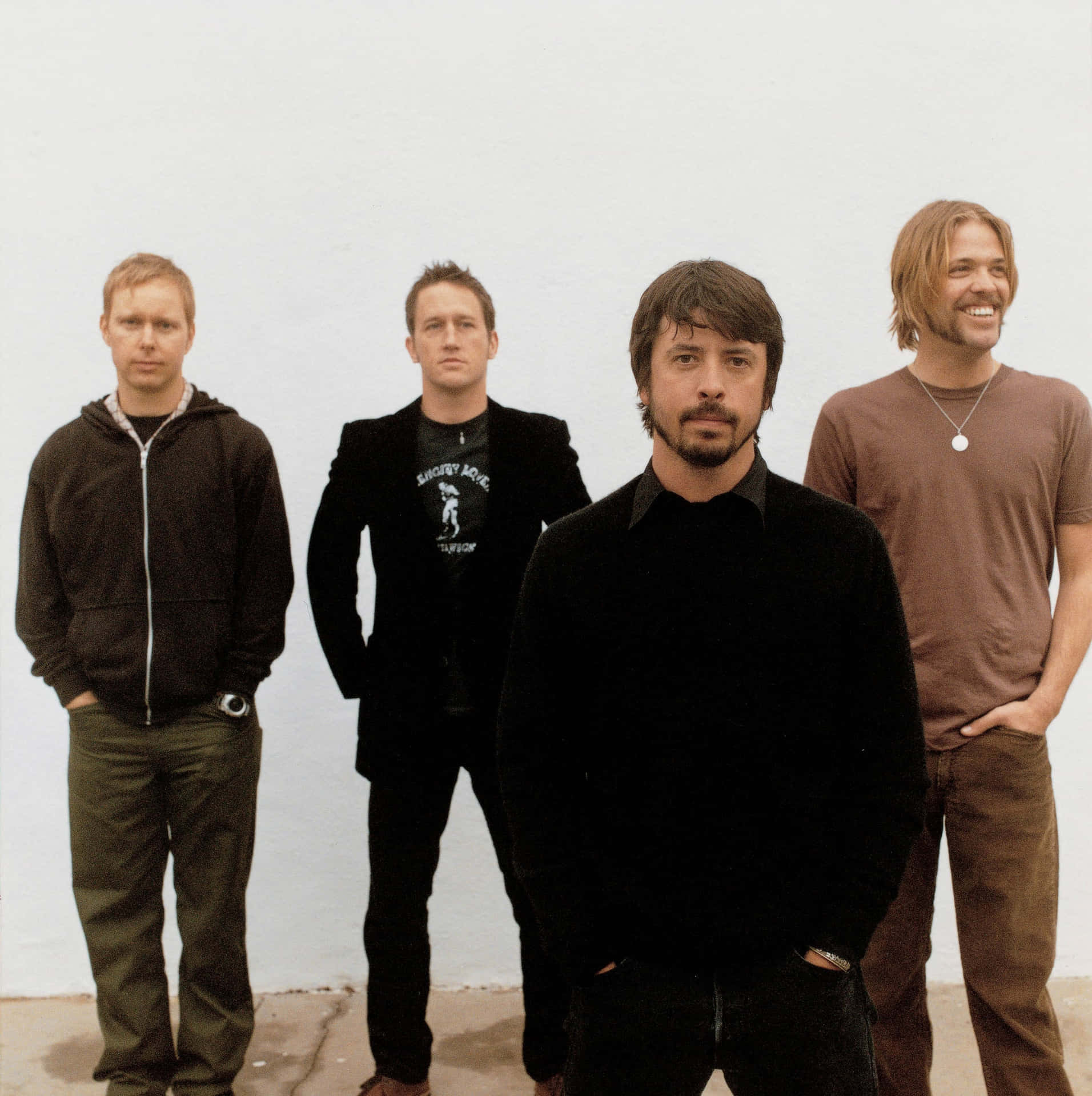 Foo Fighters Band Portrait Background