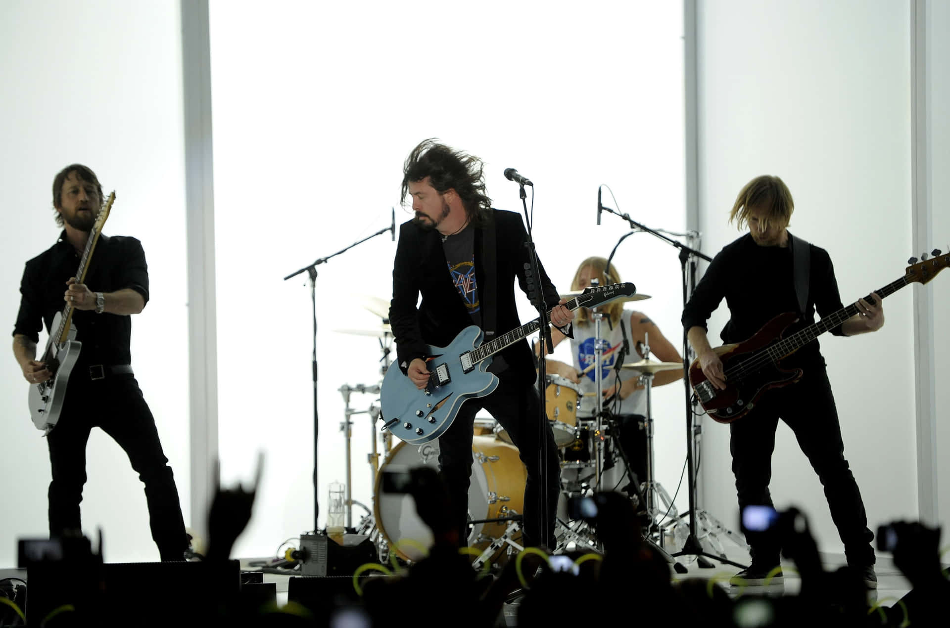 Foo Fighters Live Performance Silhouette