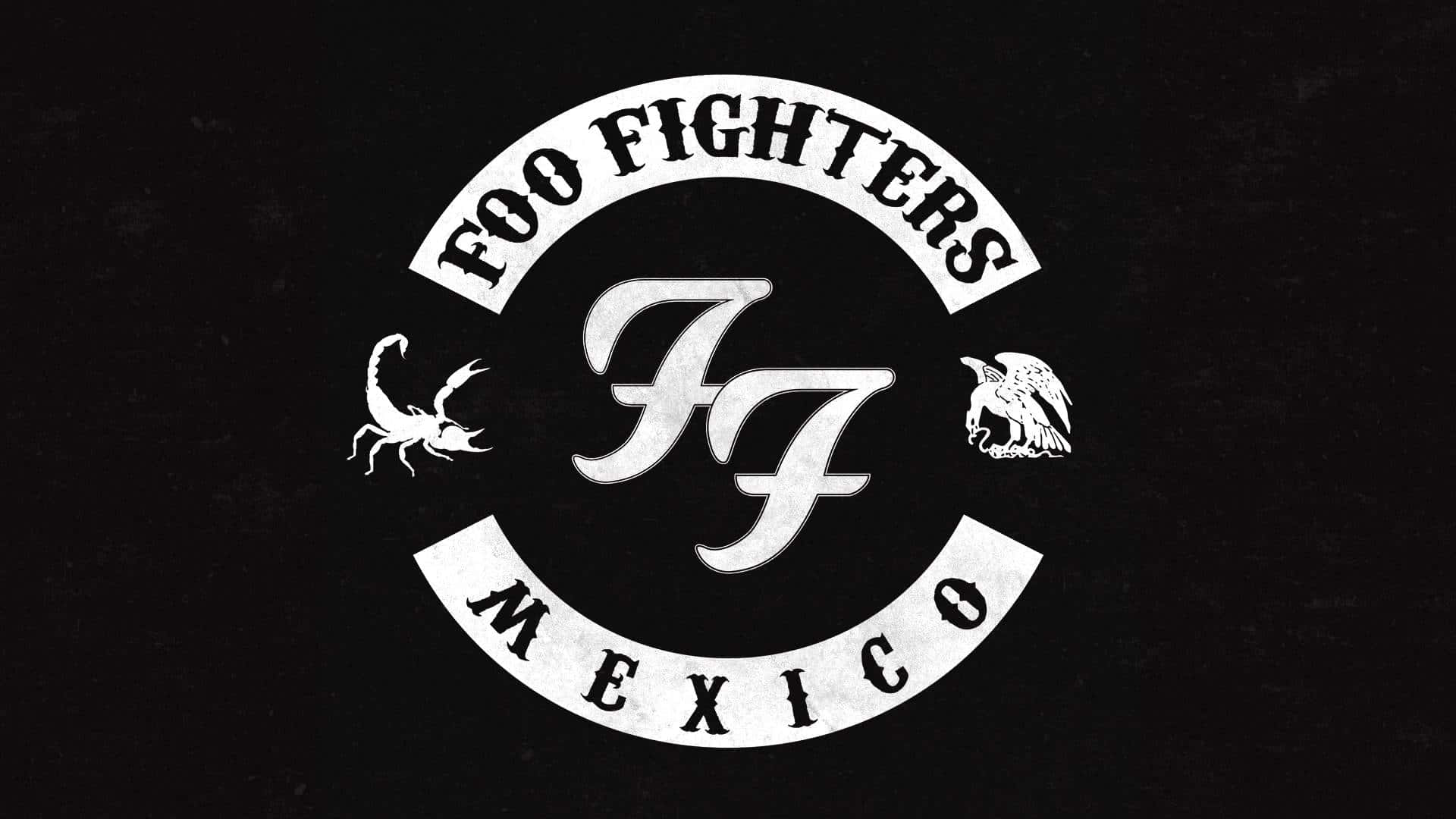 Foo Fighters Mexico Logo Background