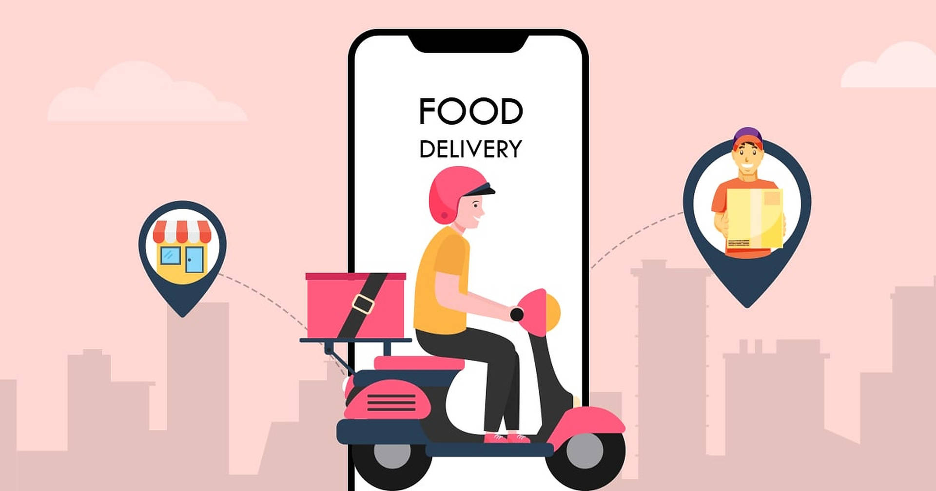 Food Delivery Mobile Application Background
