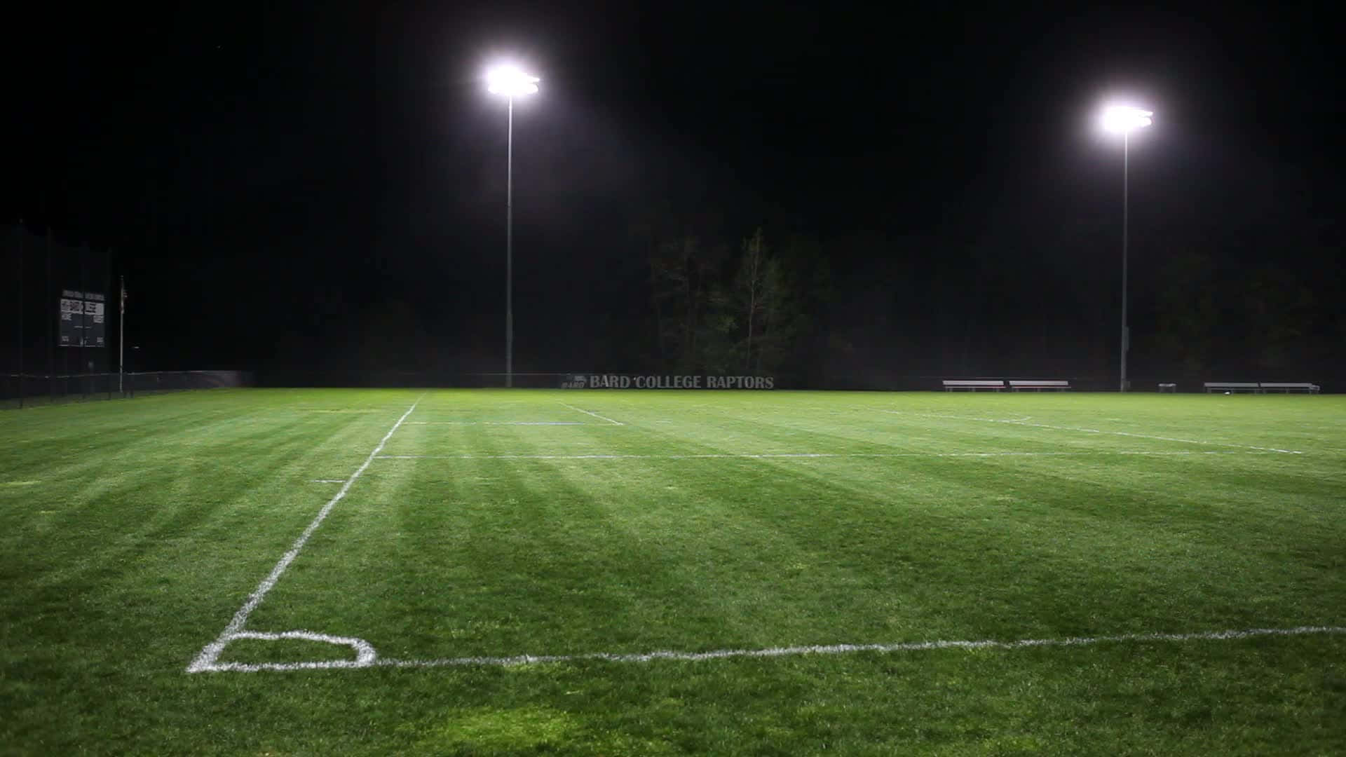 Football Field In Bard College Background