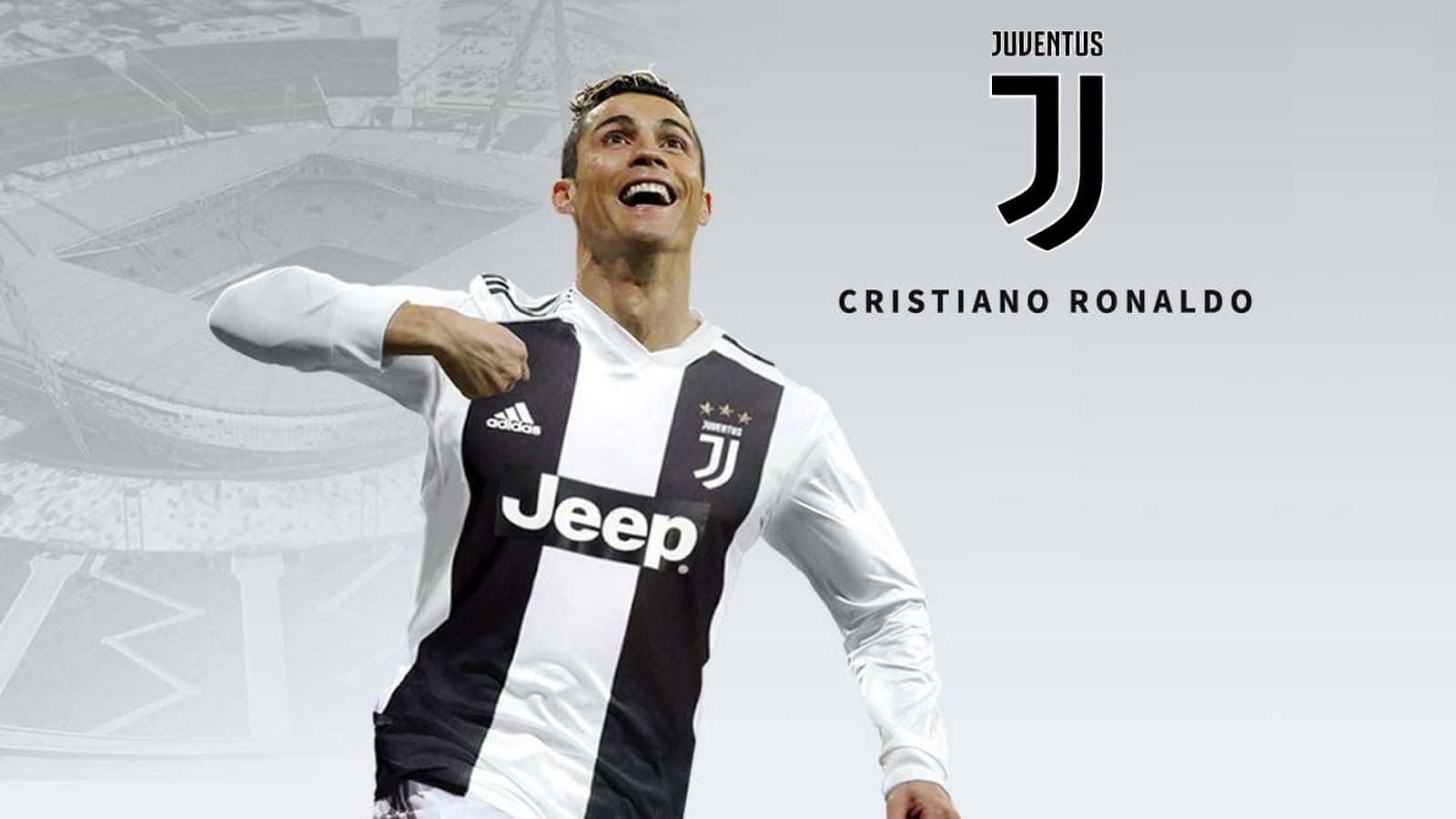Football Galaxy Cristiano Ronaldo Jeep Team Jersey Background