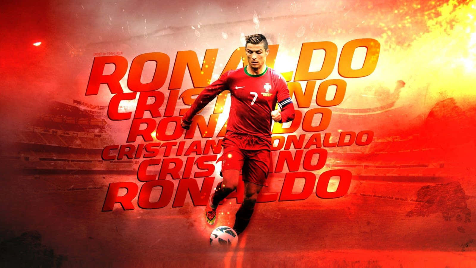 Football Galaxy Portuguese Player Cristiano Ronaldo