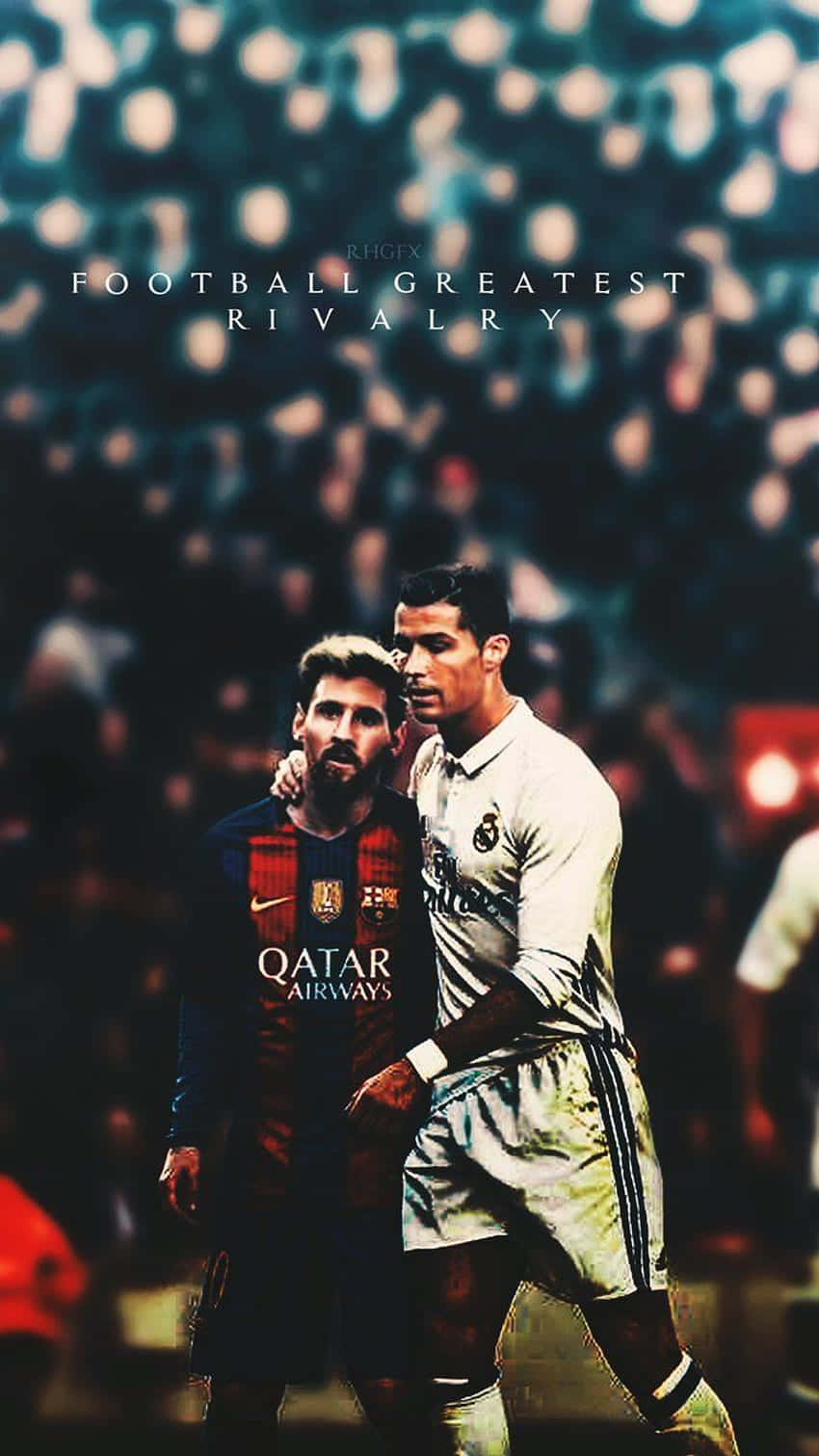 Football Greatest Rivalry Messi Ronaldo4 K