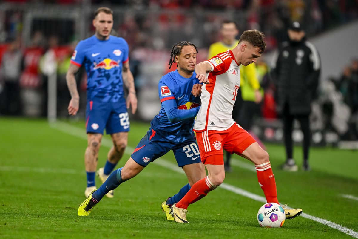 Football Match Duel Kimmich Action