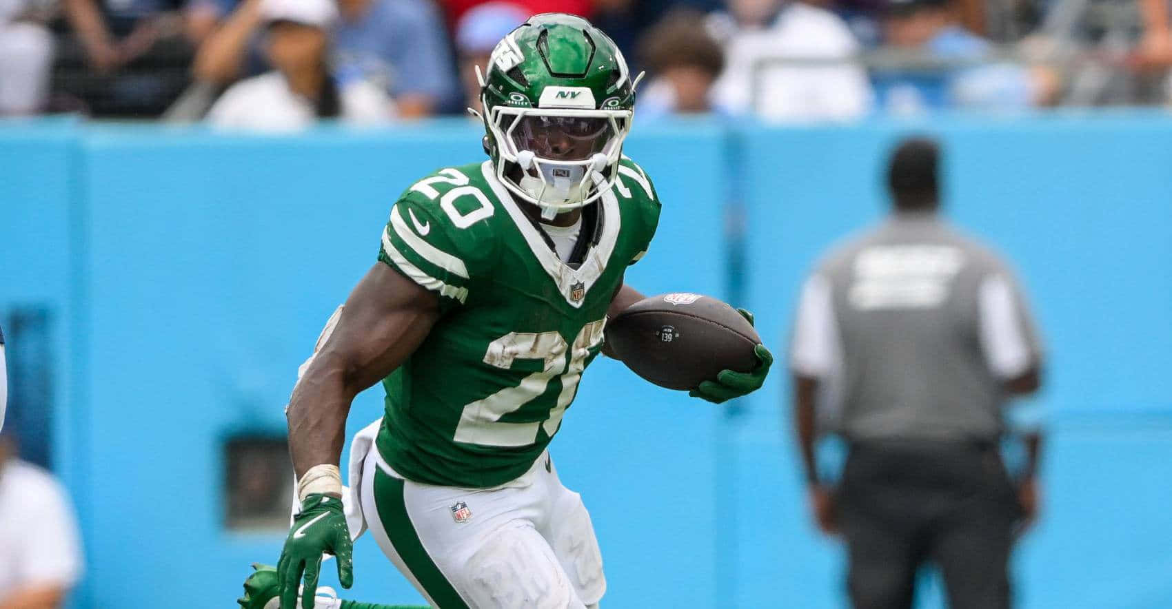 Football Player Action Shot