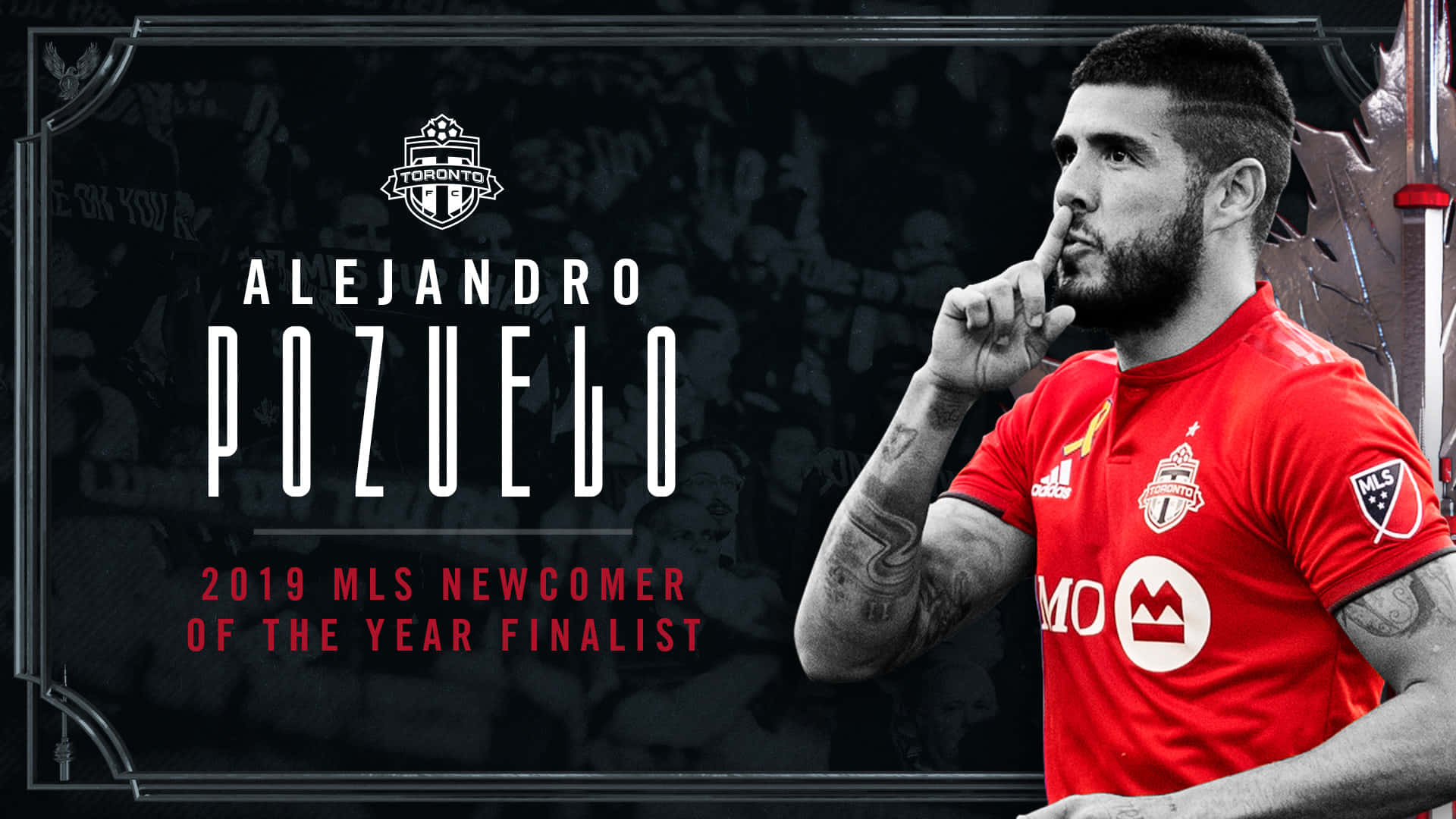 Football Player Alejandro Pozuelo 2019 Mls Poster Background