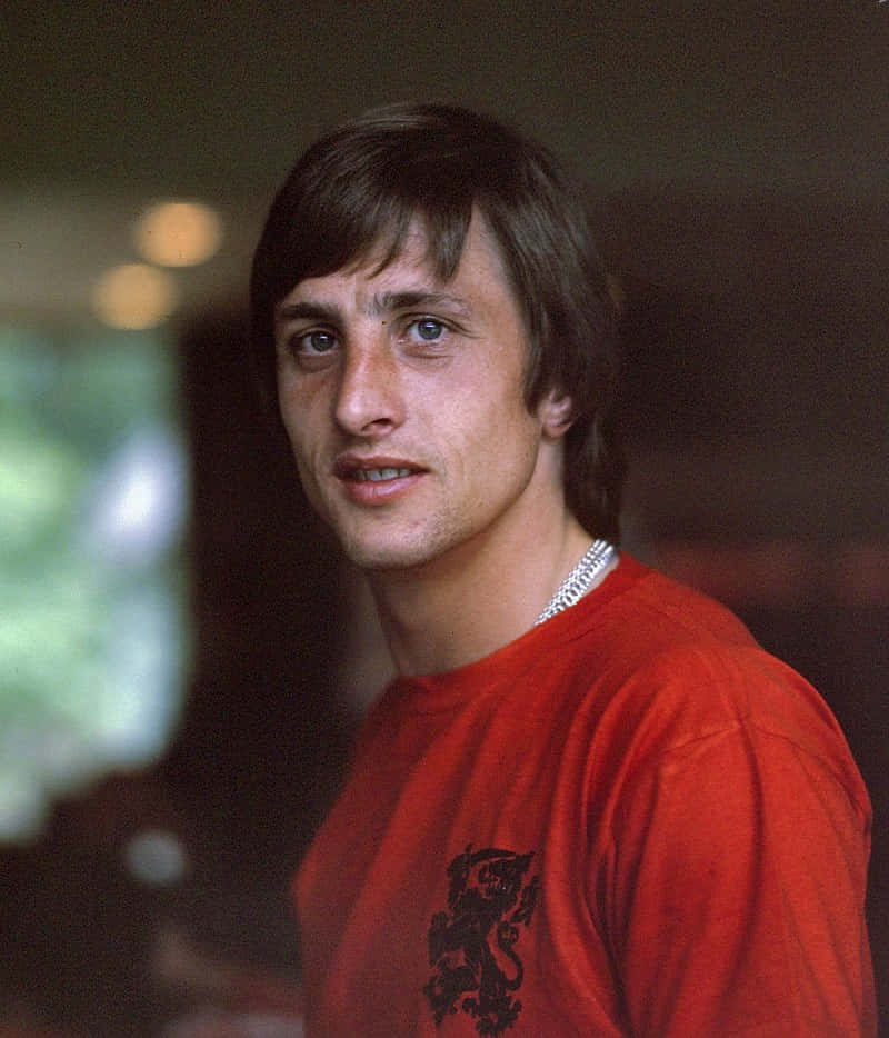 Football Player Johan Cruyff Close Up
