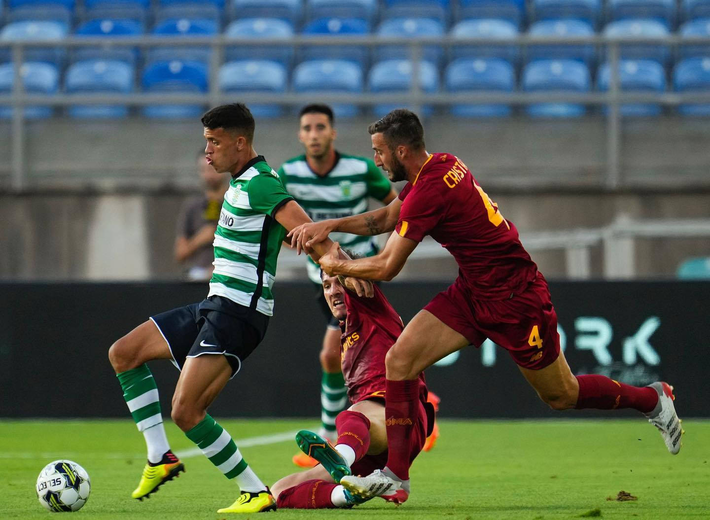 Football Player Matheus Nunes Demonstrating His Skill During A Match Background