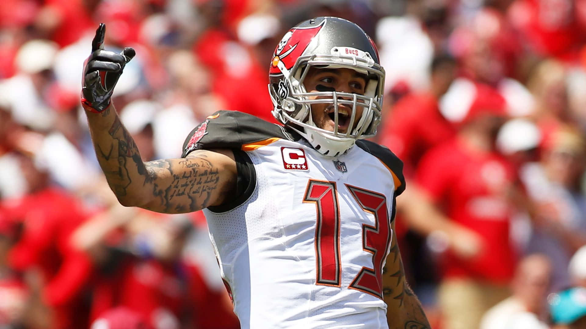 Football Player Mike Evans Background