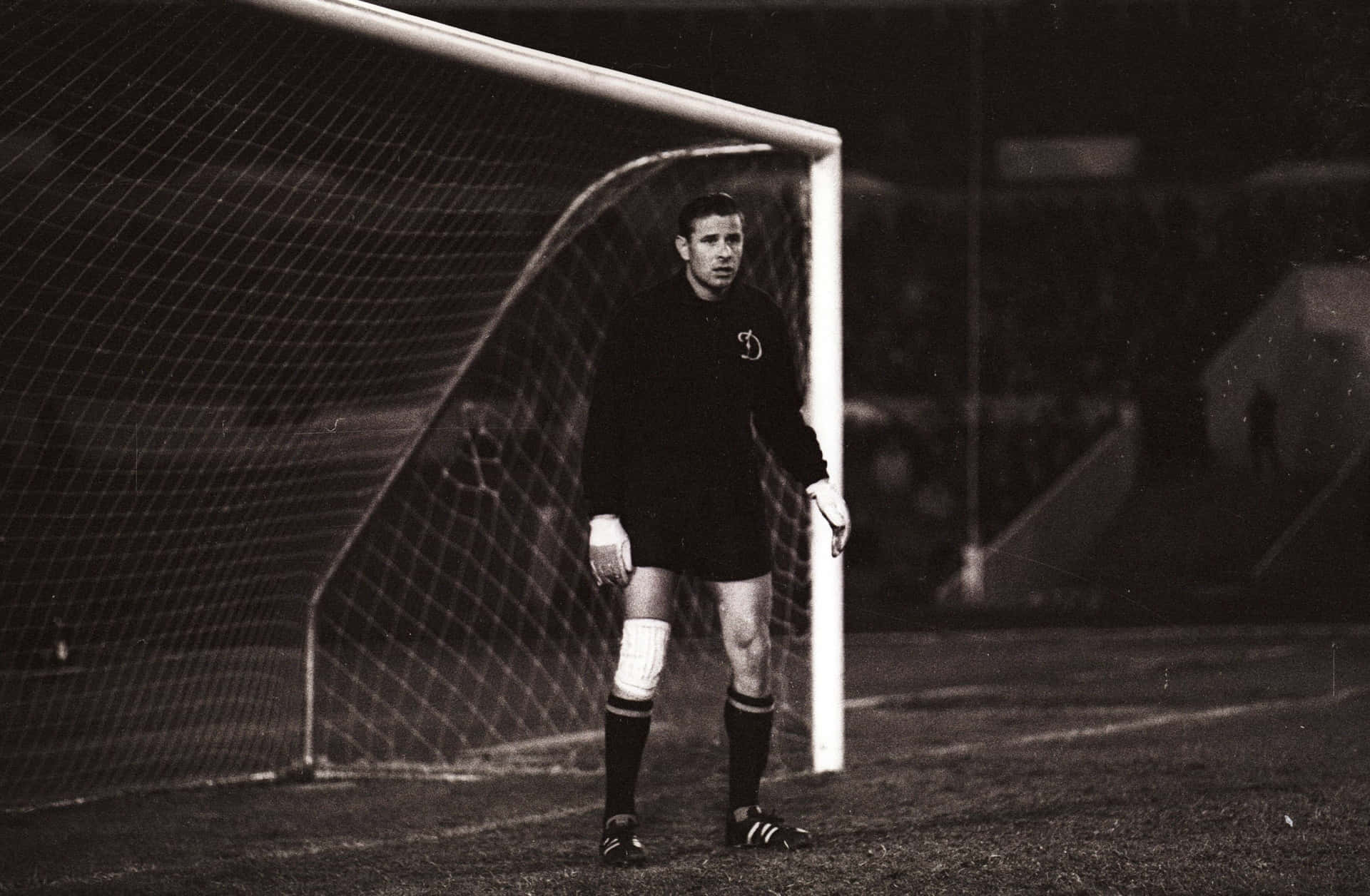 Football Player The Black Panther Lev Yashin Background