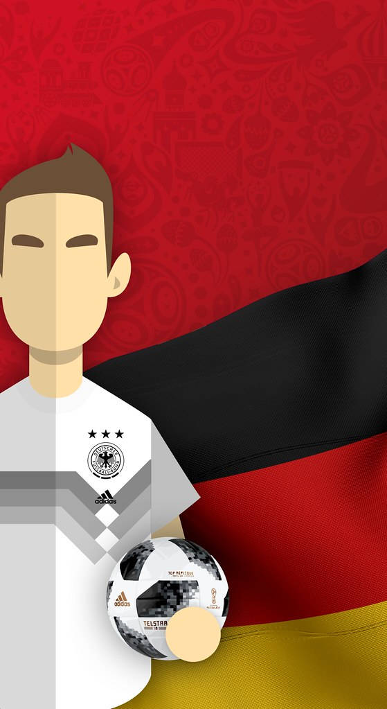 Football Player Vector Germany National Football Team Background