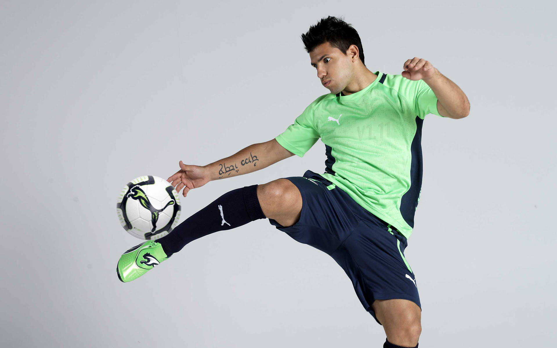 Football Players Hd Aguero Puma