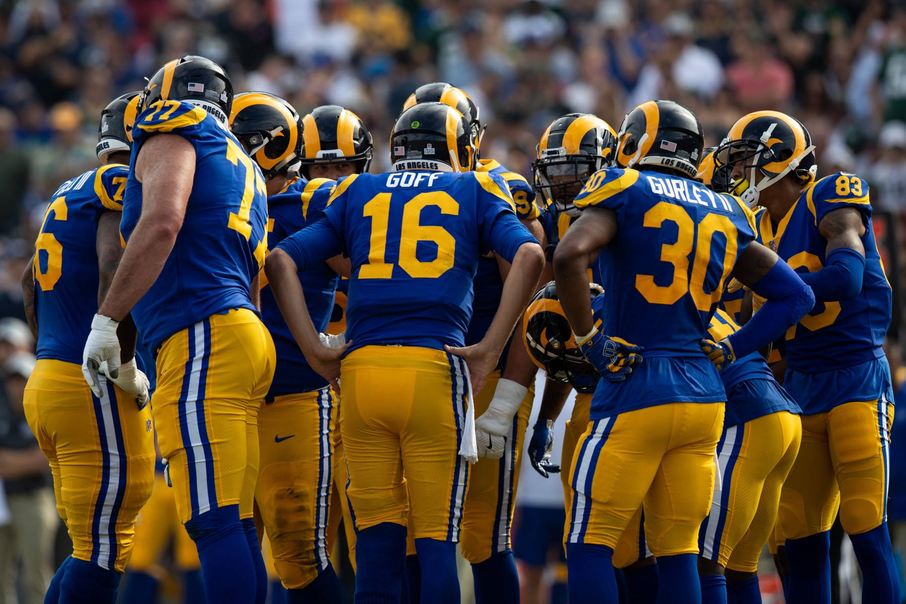 Football Players Hd Los Angeles Rams Nfl Background