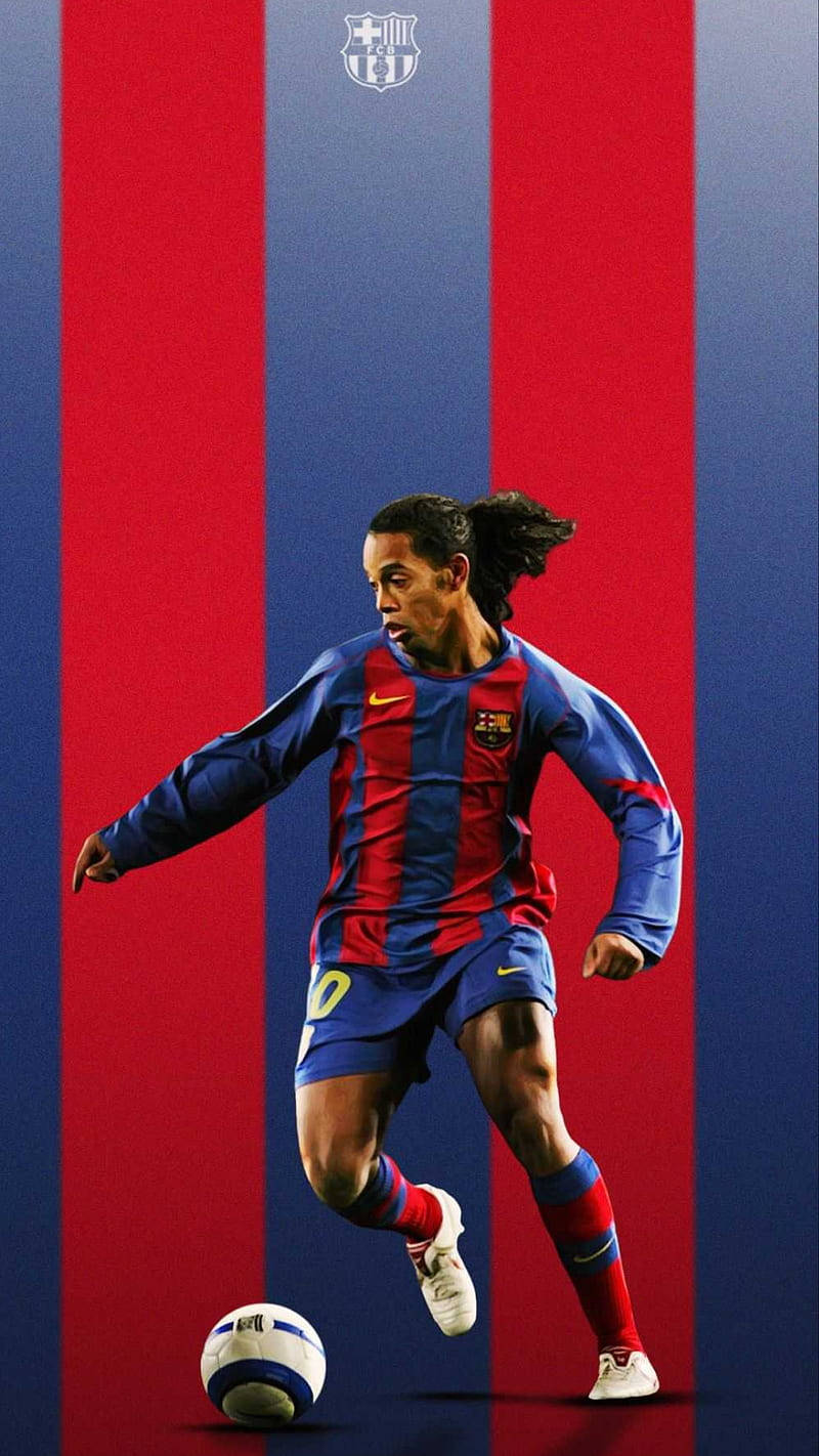 Football Players Hd Ronaldinho Fcb Background