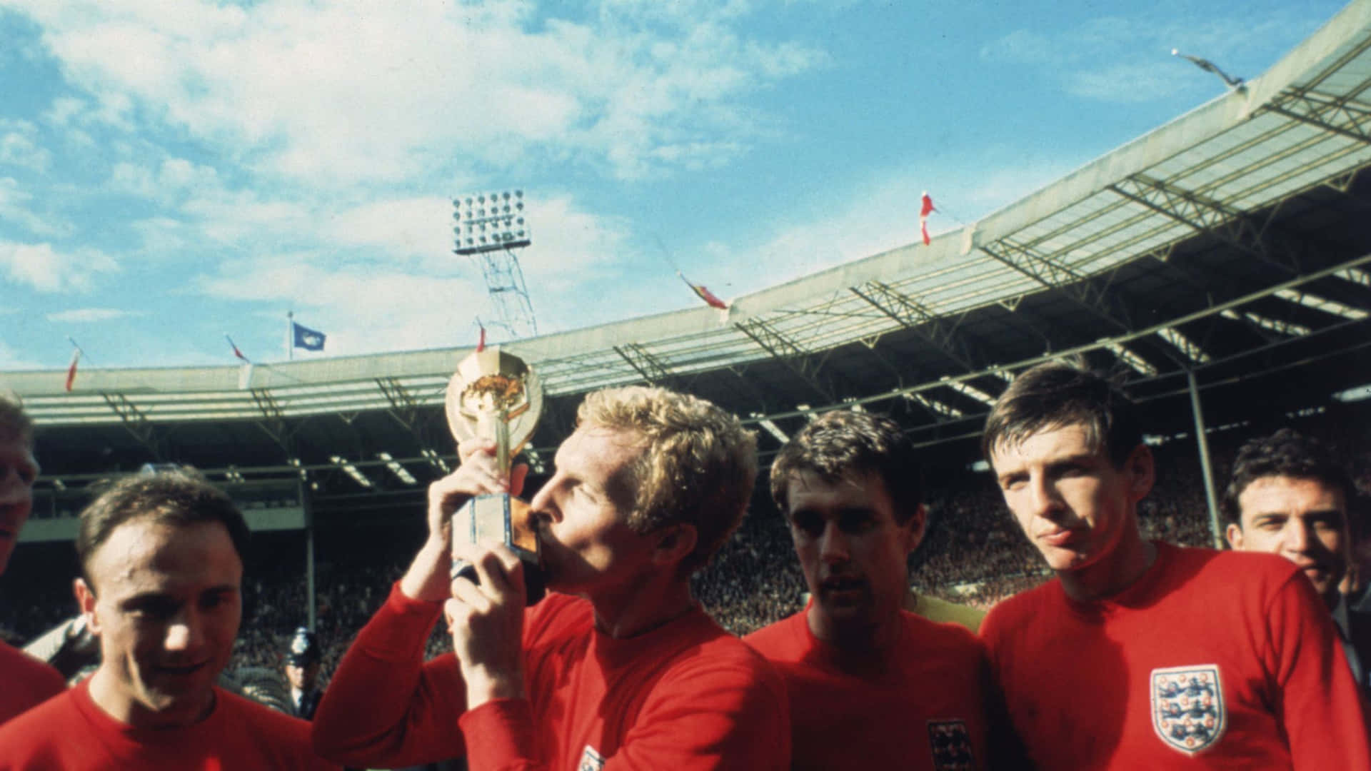 Football Star Bobby Moore Background
