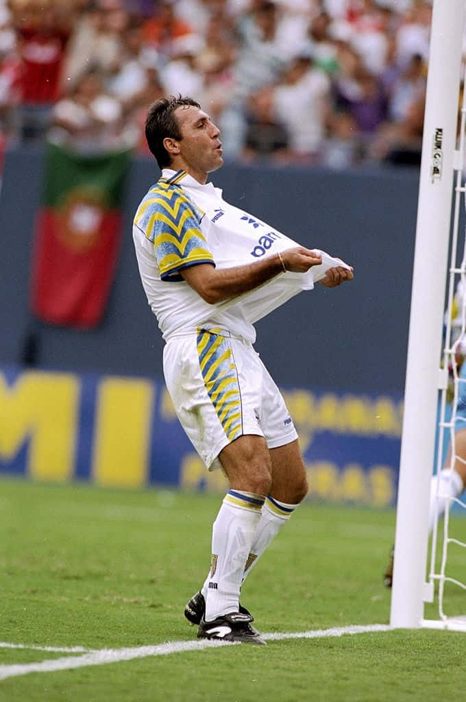 Football Star Hristo Stoichkov Background