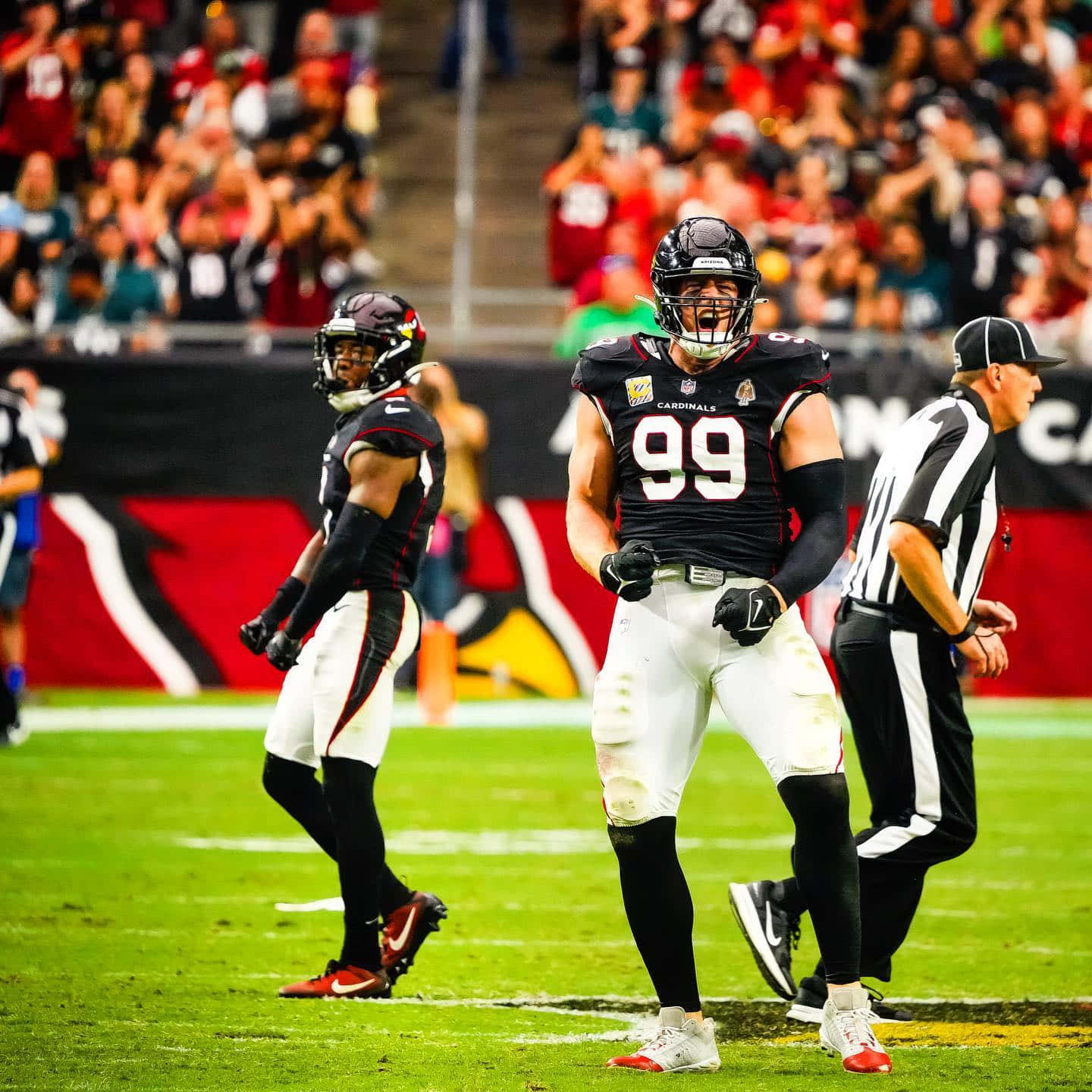 Football Star Jj Watt Background