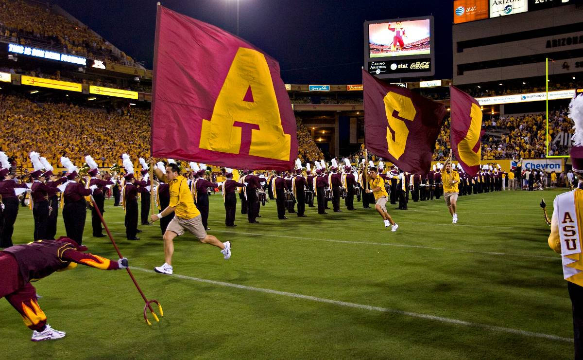 Football Team Arizona State University Background