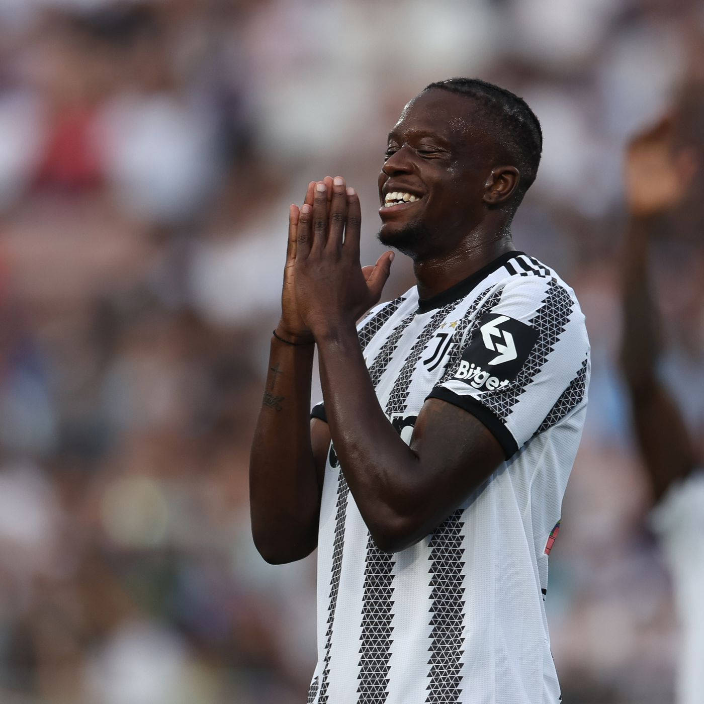 Footballer Denis Zakaria In Praying Gesture Background