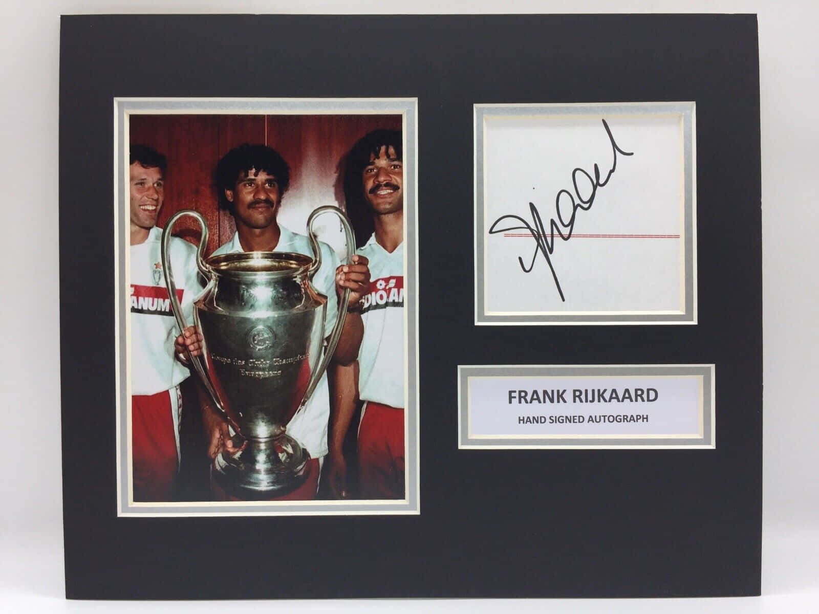 Footballer Frank Rijkaard Poster Background