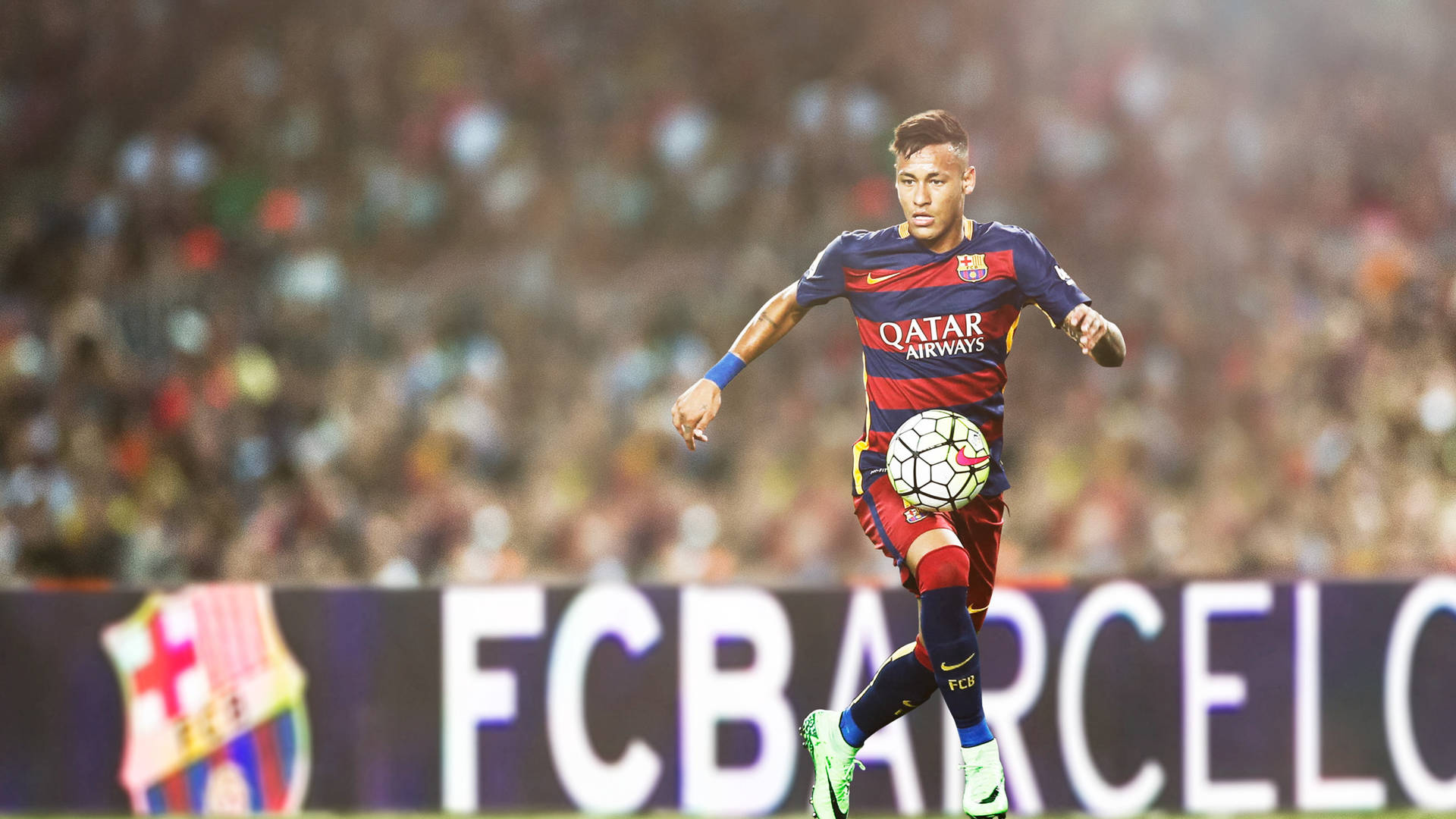 Footballer Neymar 4k Background
